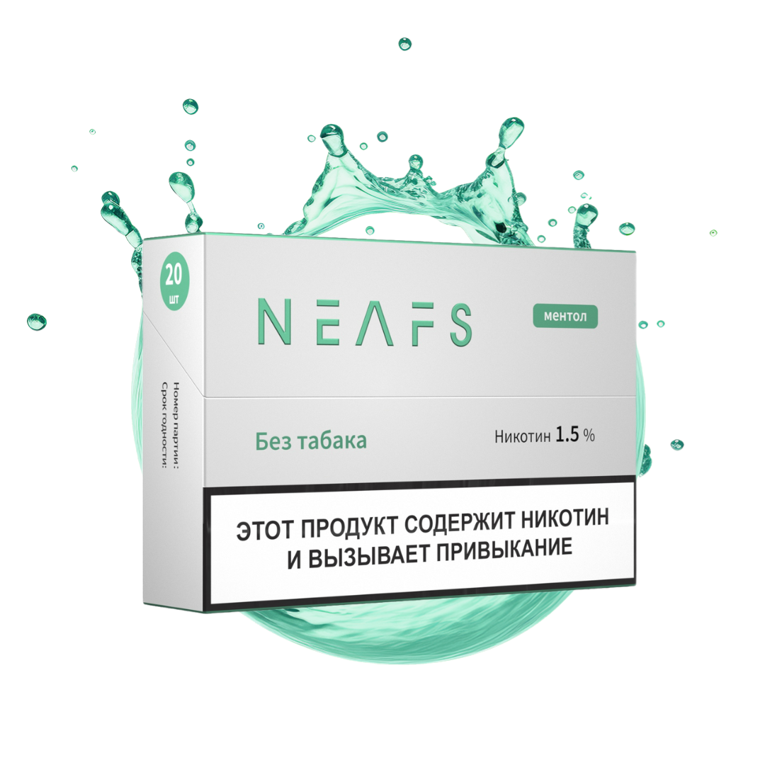 Никотиновые стики NEAFS Ментол 1.5% – 200 стиков